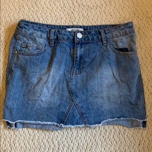 Jean skirt from refuge.